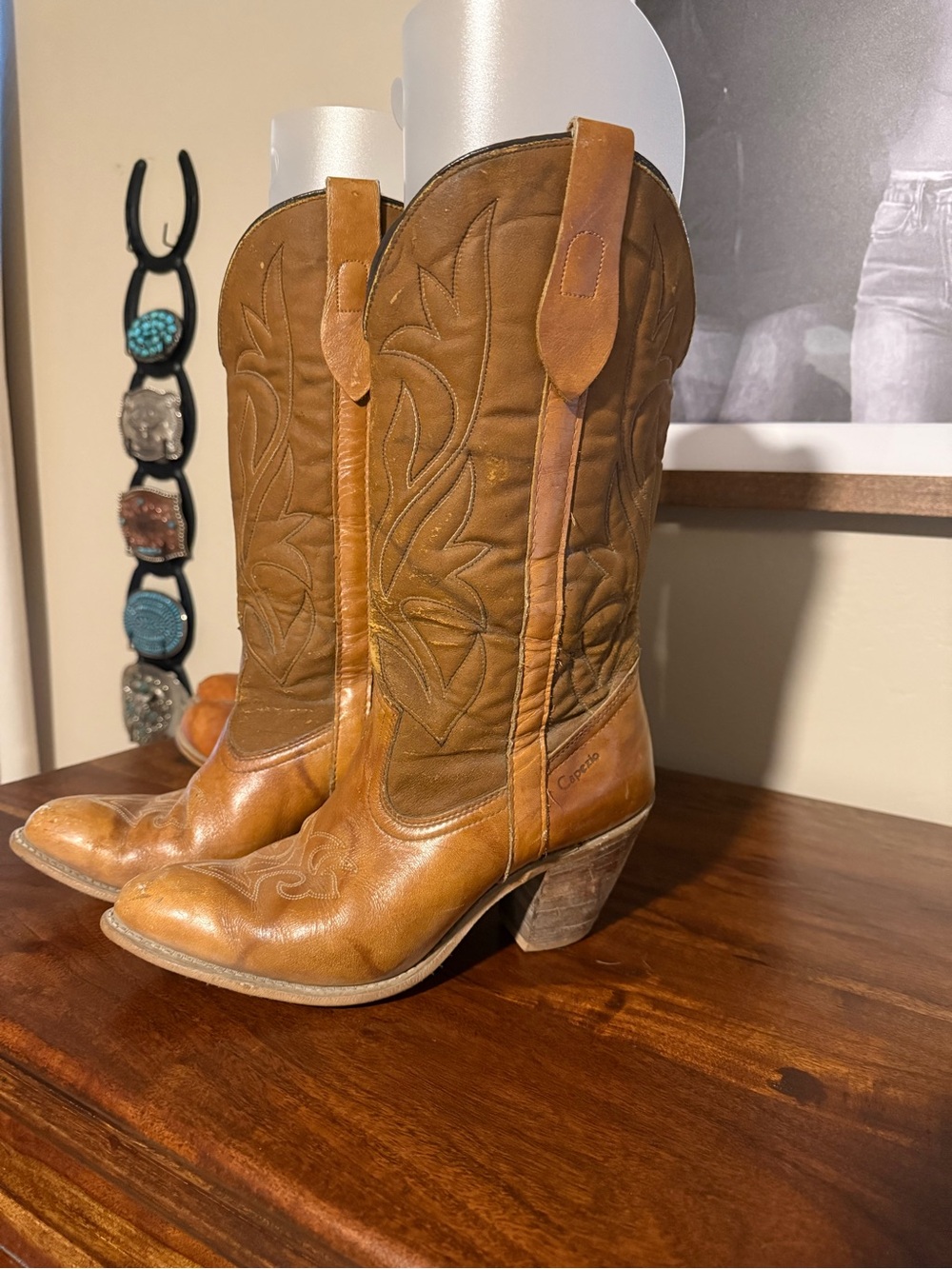Vintage Miss Capezio cowboy boots sz 10